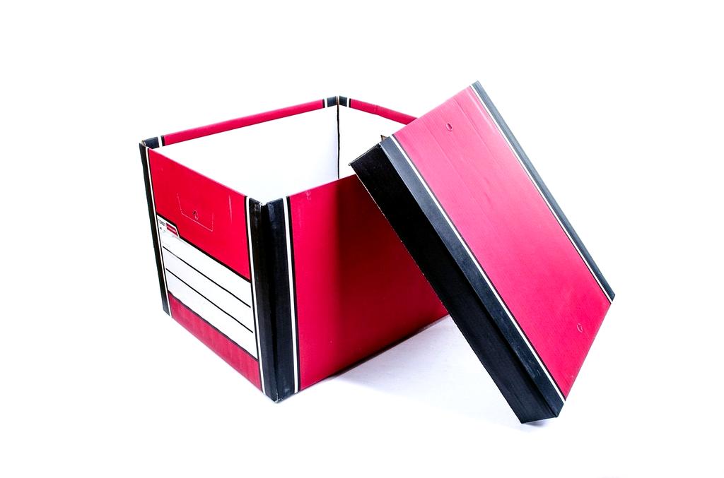 Recycling container for paper and cardboard